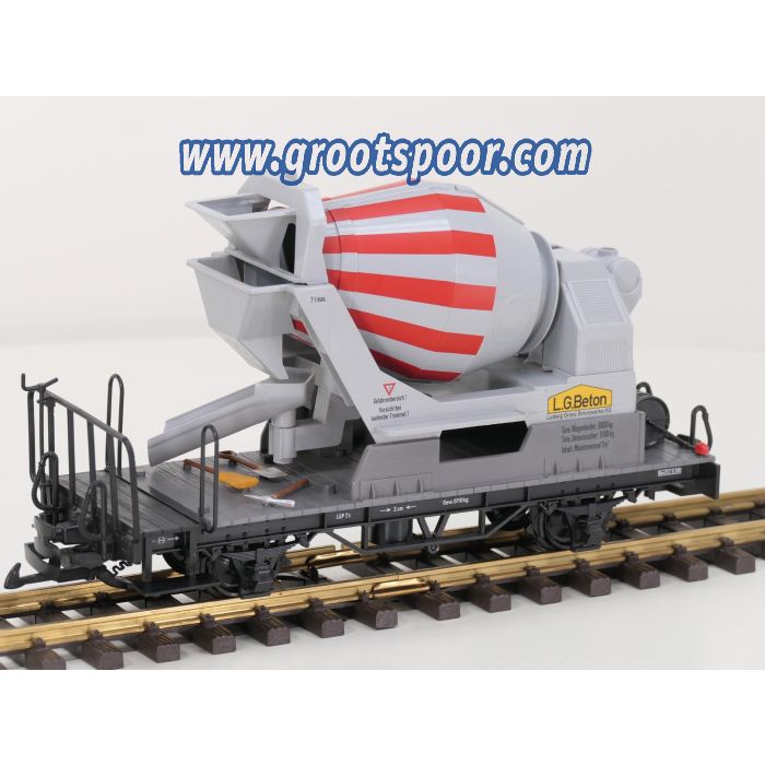 LGB 40550 L.G. Beton-mixer - sku: 20240425053012 - Gebraucht - Sehr guter Zustand - Bild 2