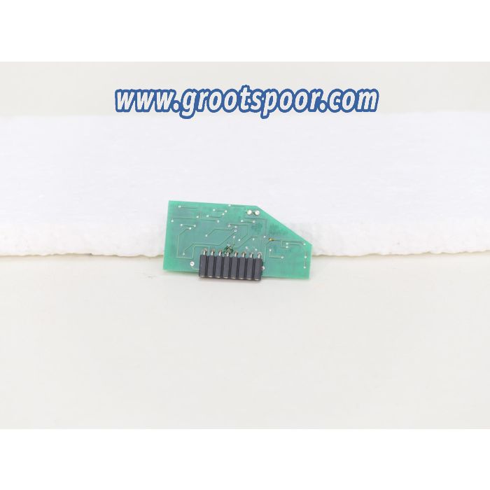 ZIMO MX9AZN Aufsteckplatine loknummer herkenning