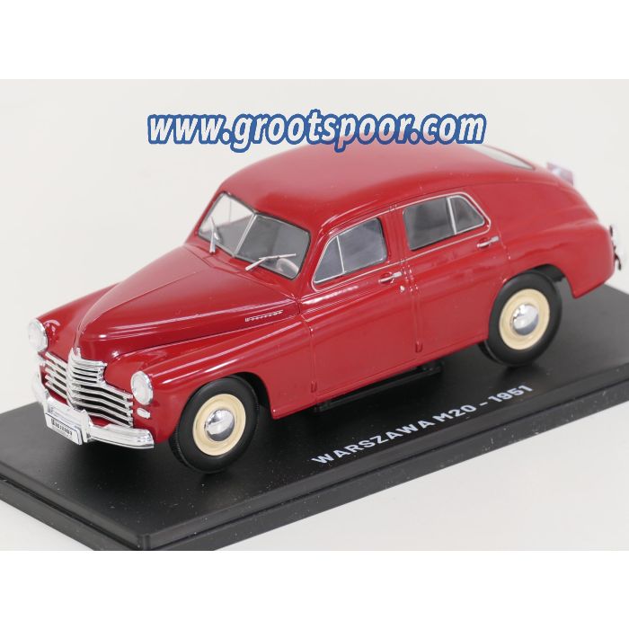 GSDCCmag 00024g1409008 1/24 1951 Warszawa M20, red