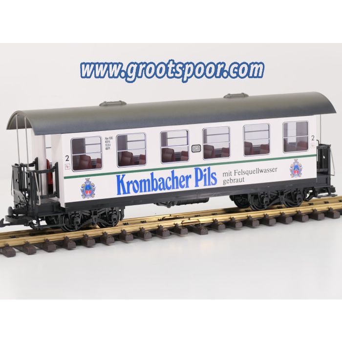LGB 3172  DB Wangerooge Personenwagen Krombacher Pils - sku: 20240511032715 - Neu - Bild 2