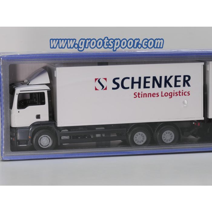 EMEK 89761 MAN TG-A Delivery Truck & Trailer Schenker Stinnes Logistics