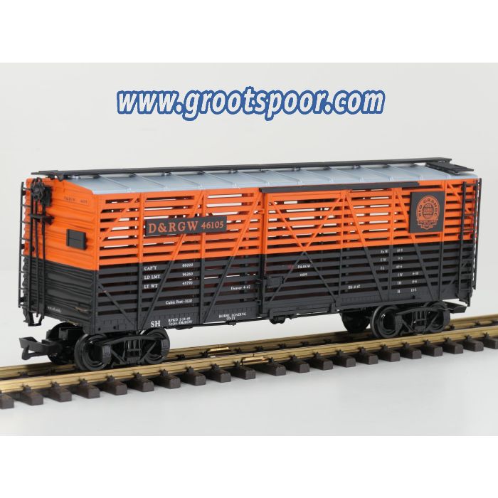 Aristo Craft Trains xxxx D&RGW 46105 Horse Car