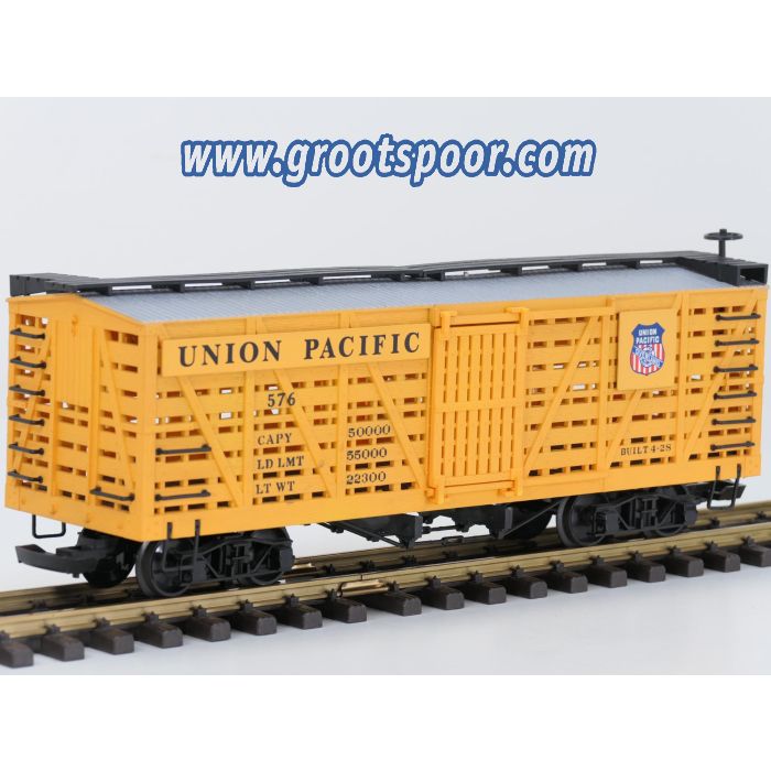 Bachmann xxxx Union Pacific 576 Stock Car UP Overland Route