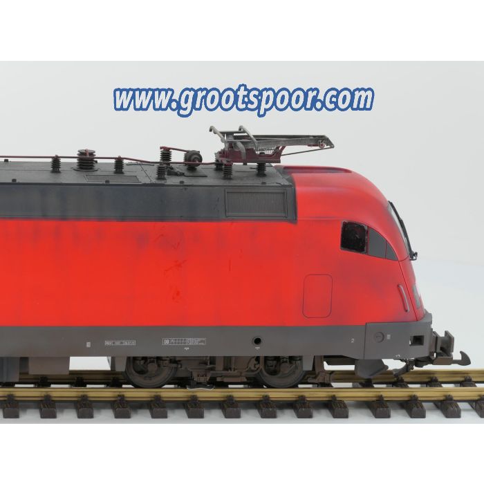 PIKO 37410 G-E-Lok Taurus DB AG-V, Gealtert