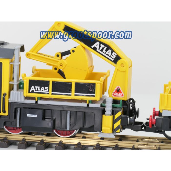 Playmobil 4053 Kraanlok met wagon, Gesupert - sku: 20240906045721 - Used - Like new - Photo 4