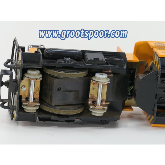 LGB 20670 Schienenreinigungslok, Digitaal, uitschuifbaar Slijpdeel voor scherpe bochten