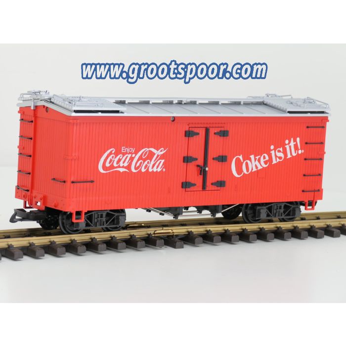 LGB 4072 US-Sonderwagen Coca Cola Coke is it! Cimarron Ltd Reefer Boxcar 4072