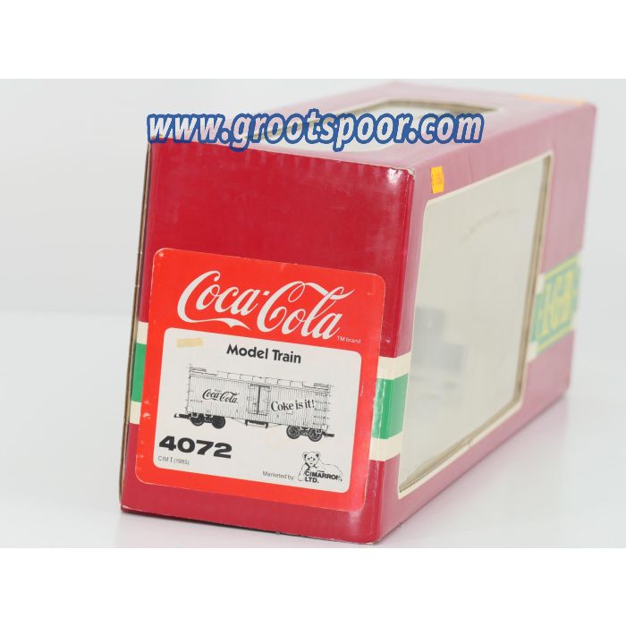 LGB 4072 US-Sonderwagen Coca Cola Coke is it! Cimarron Ltd Reefer Boxcar 4072