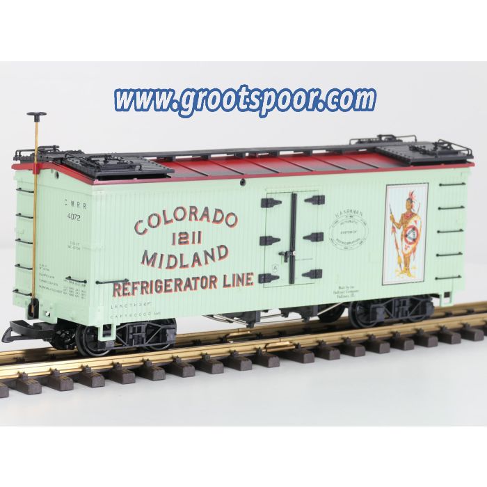 LGB 4072-P02 Amerikaanse Refrigerator boxcar Colorado Midland 1211