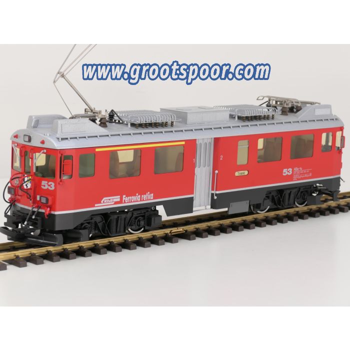 Scheba Adhäsionstriebwagen ABe 4/4III der Rhätischen Bahn, Nr. 53,