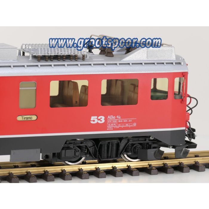 Scheba Adhäsionstriebwagen ABe 4/4III der Rhätischen Bahn, Nr. 53,