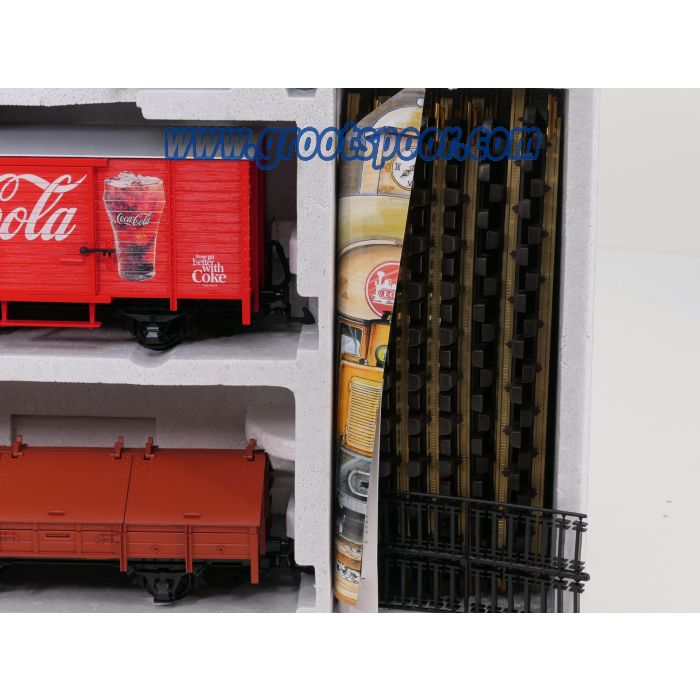 LGB 70417  Starter-Set Güterzug Coca-Cola® - sku: 20240614033338 - Neu - Bild 7