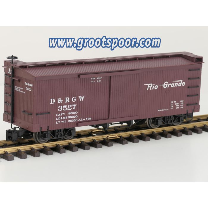 Bachmann 3527 Denver & Rio Grande Western, Metallrader, Klauwkoppelingen