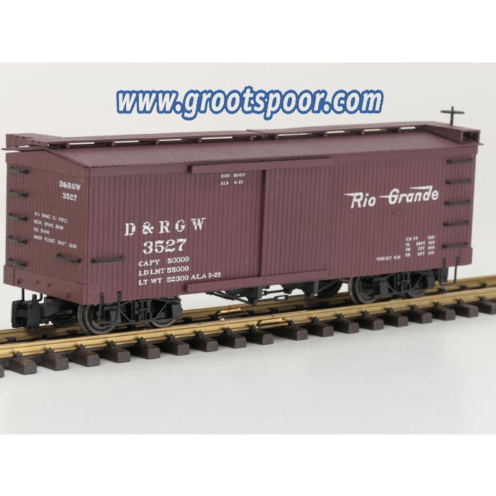 Bachmann 3527 Denver & Rio Grande Western, Metallrader, Klauwkoppelingen