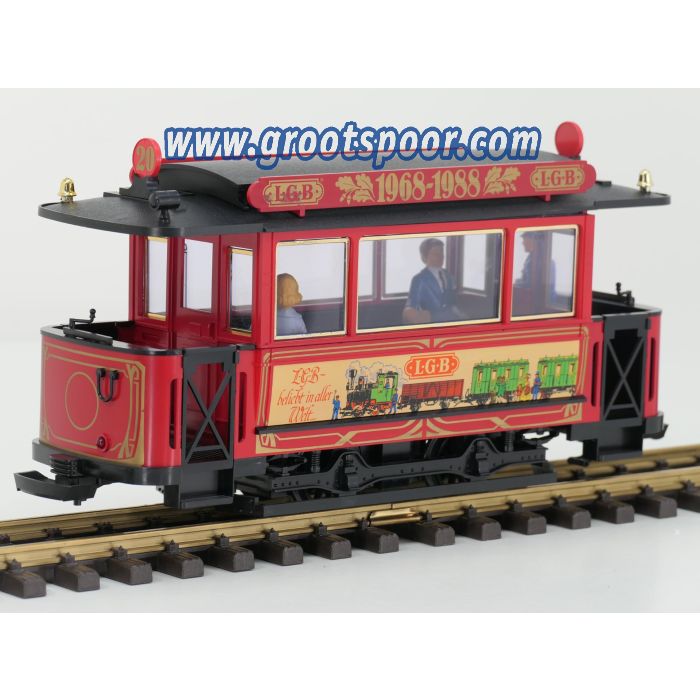 LGB 1988 Tram Bijwagen, 3 Figuren - sku: 20240705013817 - Used - Like new - Photo 2