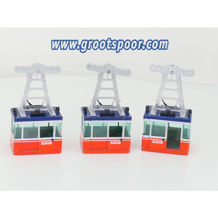 Set 3x Rigi 900 / Duo / Lehmann 89290 Gondel