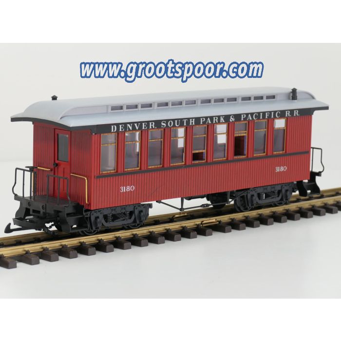 LGB 3180 Denver South Park & Pacific R.R. passenger Car