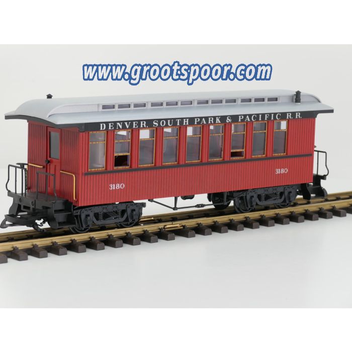 LGB 3180 Denver South Park & Pacific R.R. passenger Car