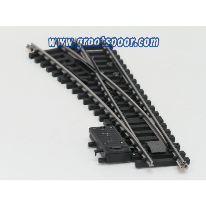 Aristo Craft Trains nikkel Switch Track Left, Schroefbare railverbinders