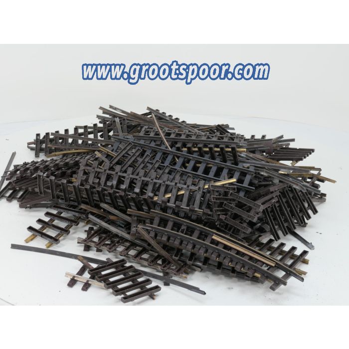 Doos 3 Rest en snijstukken Messing Rails 12,6 Kg