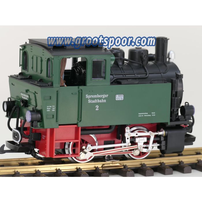 LGB 21761 Dampflok der Spremberger Stadtbahn, Met rookgenerator - sku: 20240809111827 - Neu - Bild 3