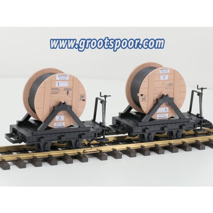 LGB 43170 Veldbaan haspel wagons - sku: 20240809023050 - Gebraucht - Wie Neu - Bild 2