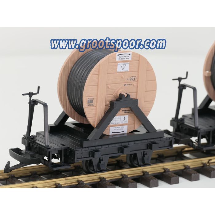 LGB 43170 Veldbaan haspel wagons - sku: 20240809023050 - Gebraucht - Wie Neu - Bild 3