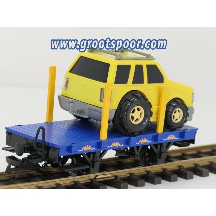 LGB 94769 Toy Train Circus Flachwagen mit Auto - sku: 20240822021653 - Used - Very good condition - Photo 2