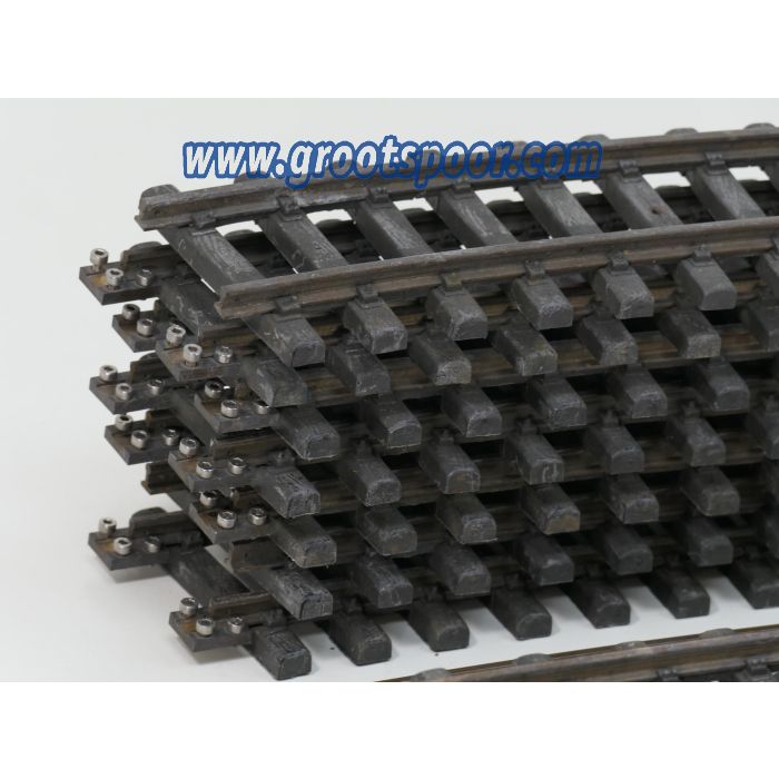 Aristo Craft Trains Railpakket 8 Meter Curved Track XX Wide Diameter, Buiten gebruikt, Schroefbare railverbinders