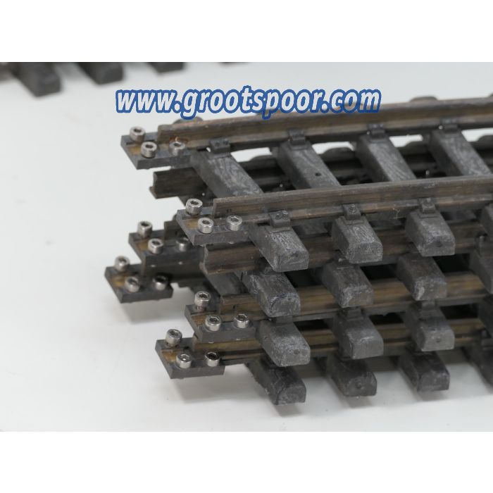 Aristo Craft Trains Railpakket 8 Meter Curved Track XX Wide Diameter, Buiten gebruikt, Schroefbare railverbinders