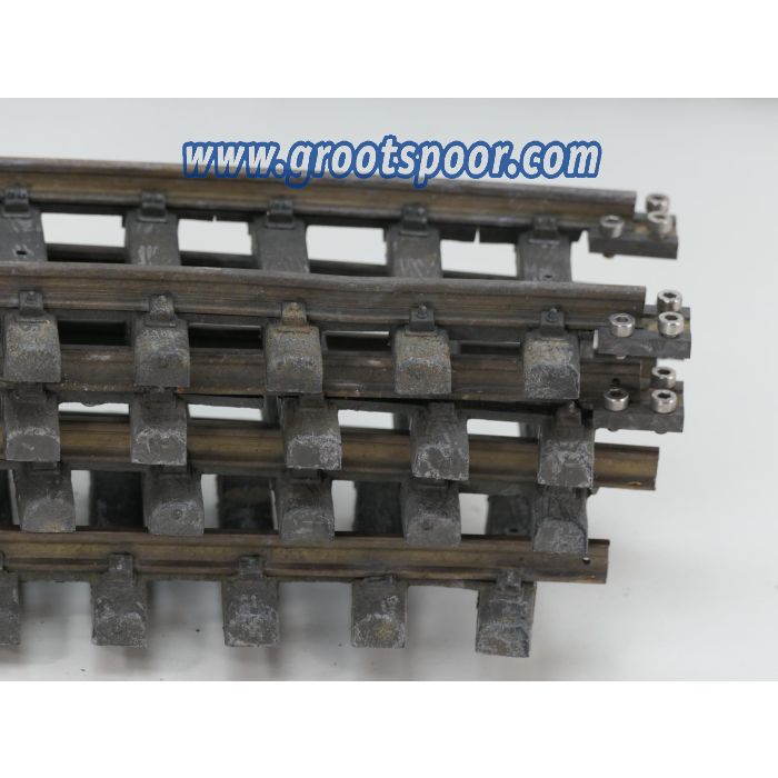 Aristo Craft Trains Railpakket 8 Meter Curved Track XX Wide Diameter, Buiten gebruikt, Schroefbare railverbinders