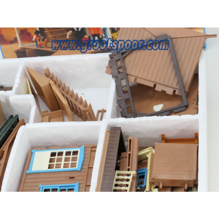 Playmobil 3770 Western Colorado Springs – Gare Vintage 1992 – Neuf En Boîte