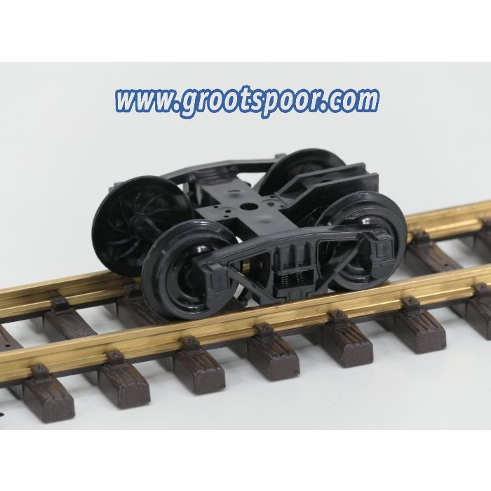 Aristo Craft Trains XXX Verend Drehgestell /Truck/ Boogie, Kunstst.-Scheibenradsatz 2 St.