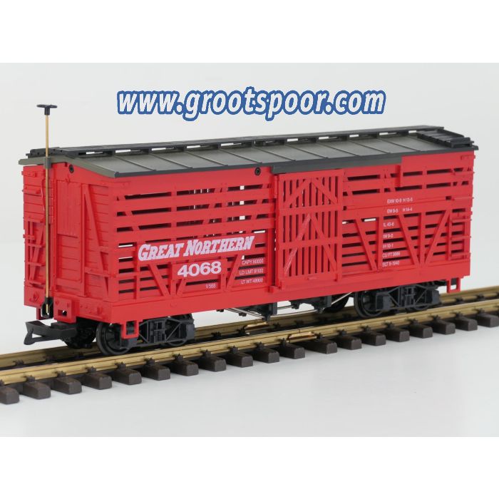 LGB 4068 - N 01 Great Northern 4068, Cattle wagon