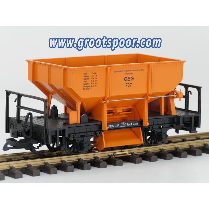 LGB 4041 E Selbstentladewagen OEG 737 - sku: 20241017122129 - Gebraucht - Guter Zustand - Bild 2