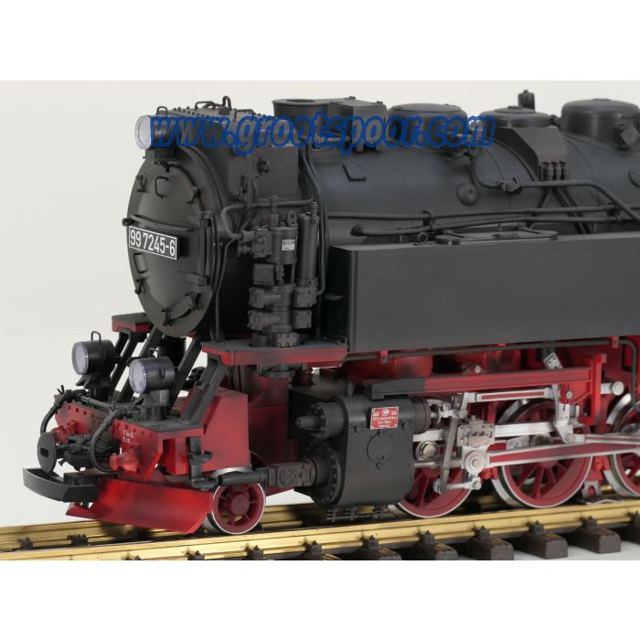 LGB 25811 DR Dampflok 99 7245-6, Digital, Sound, Puls Verdamper, Power Buffer, Gealtert, Preiser - sku: 20241017011050 - Gebraucht - Wie Neu - Bild 3