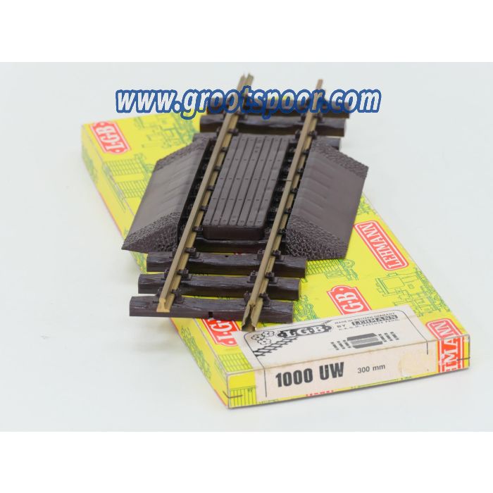 LGB 1000 UW   Unterbrechergleis ,30cm met overweg