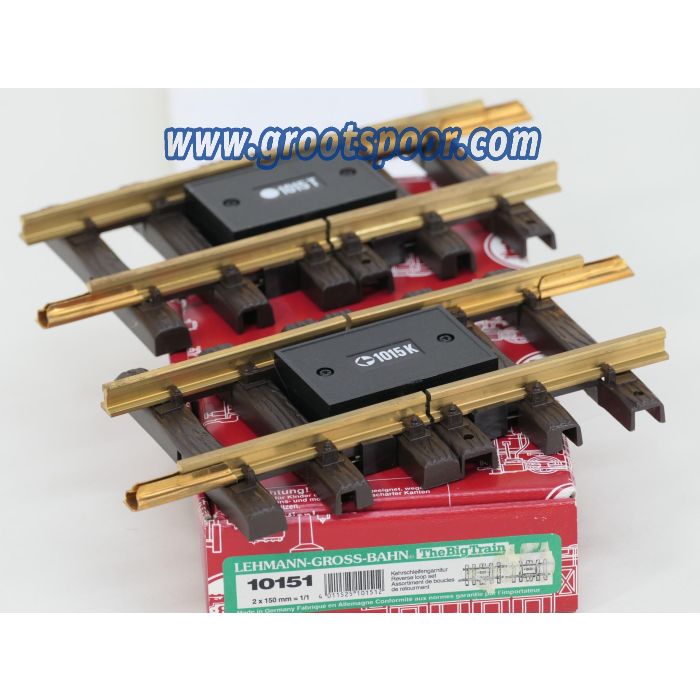 LGB 10151 Kehrschleife, 2x150mm - sku: 20260313011842 - Gebruikt - Zo goed als nieuw - Afbeelding 2