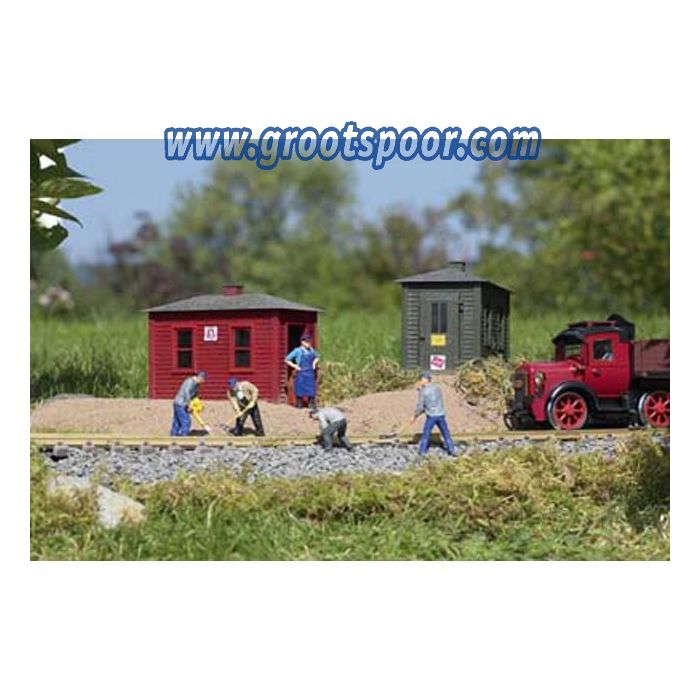PIKO 62113 Gleisbau-Hütten
