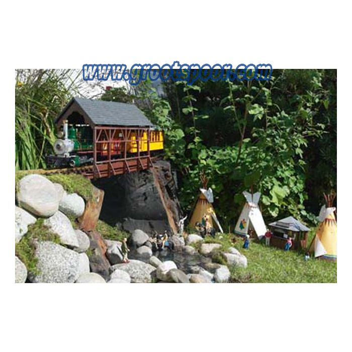 PIKO 62116 Überdachte Brücke