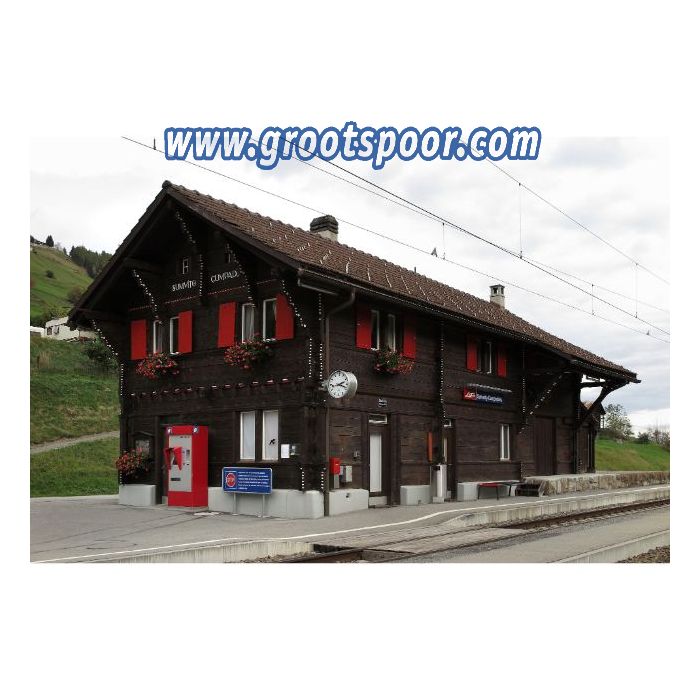 GSmm Bahnhof Sumvitg-Cumpadials der RhB / Rhätische Bahn