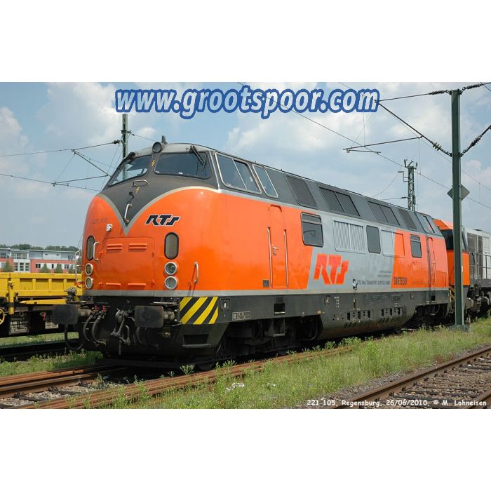 V200 RTS 22.134 auf Basis einer LGB 20940 Lok
