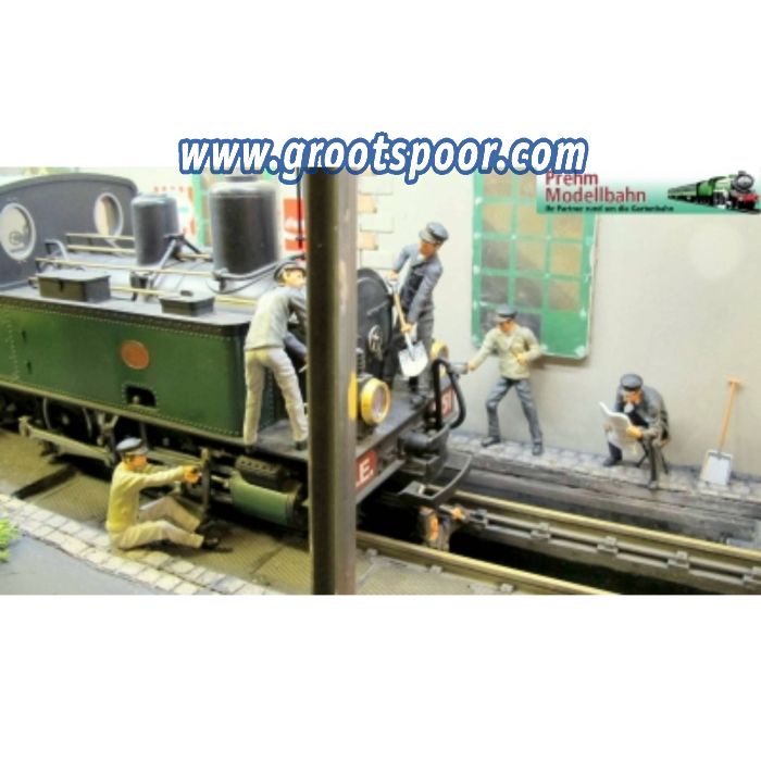 Prehm-Miniaturen 500060 Lokschlosser bei der Pause  