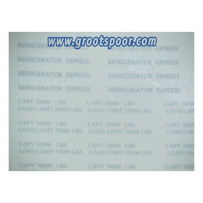 A4 Sticker vel nr 19 Opdruk : zilverkleurig - sku: 16176181157 - Neu - Bild 2