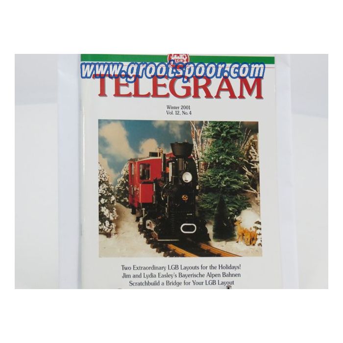 LGB Telegram Winter 2001 vol 12 no 4 - sku: 20210128115805 - Gebraucht - Bild 1