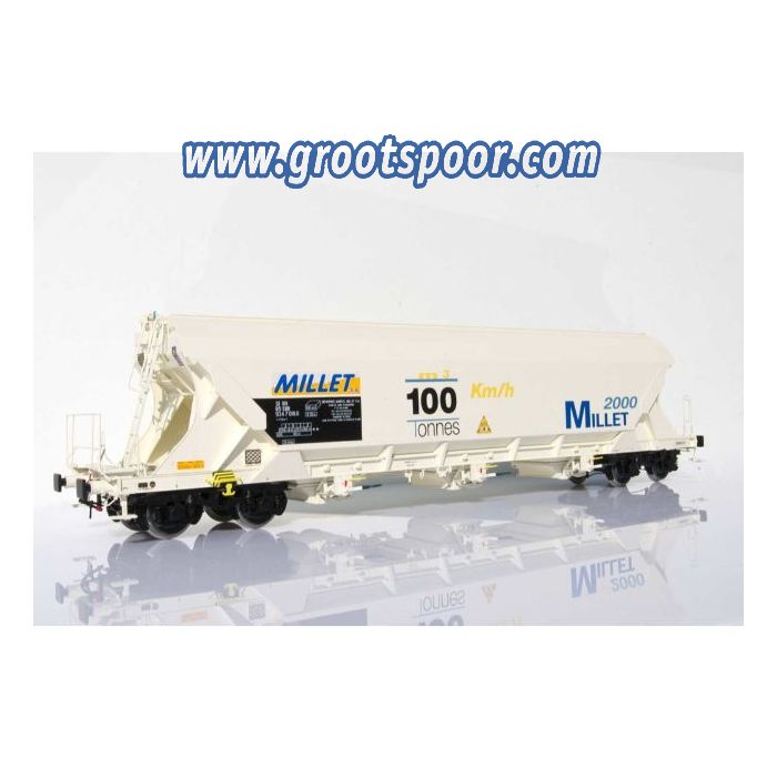 Schaal 0 Kiss 460 404 Getreidesilowagen Uas/Uagps | Verw.31 RIV 85 SBB 934 7 0II- 1