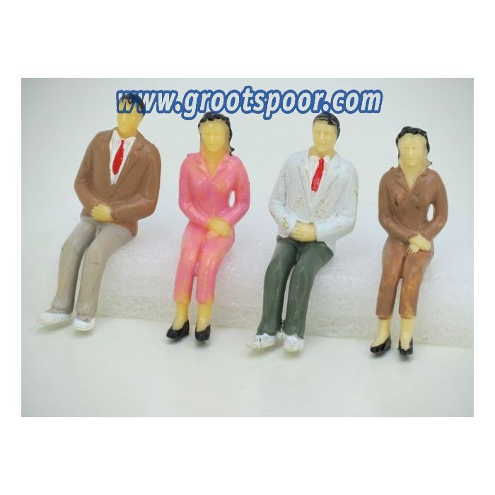 Zittende figurenset 4st 1:25 - sku: 182321458 - Nieuw - Afbeelding 2