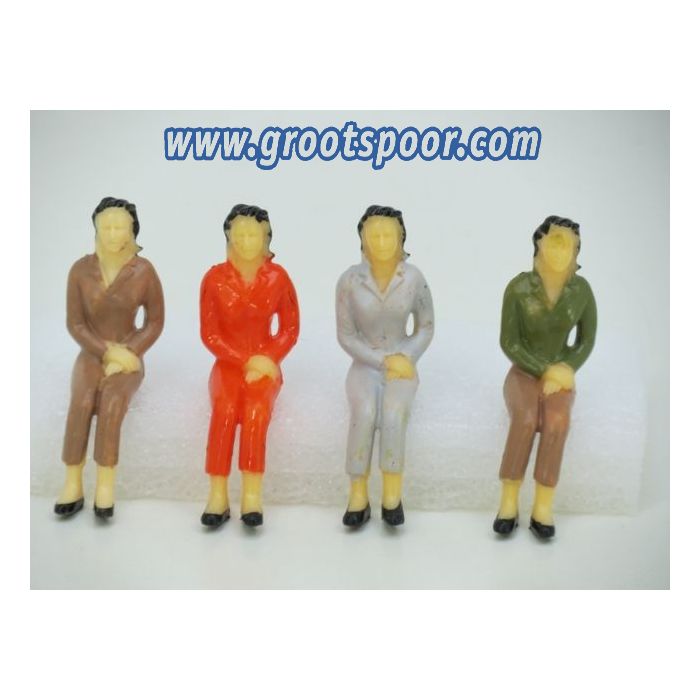 Zittende figurenset 4st 1:25 - sku: 182321458 - Nieuw - Afbeelding 4