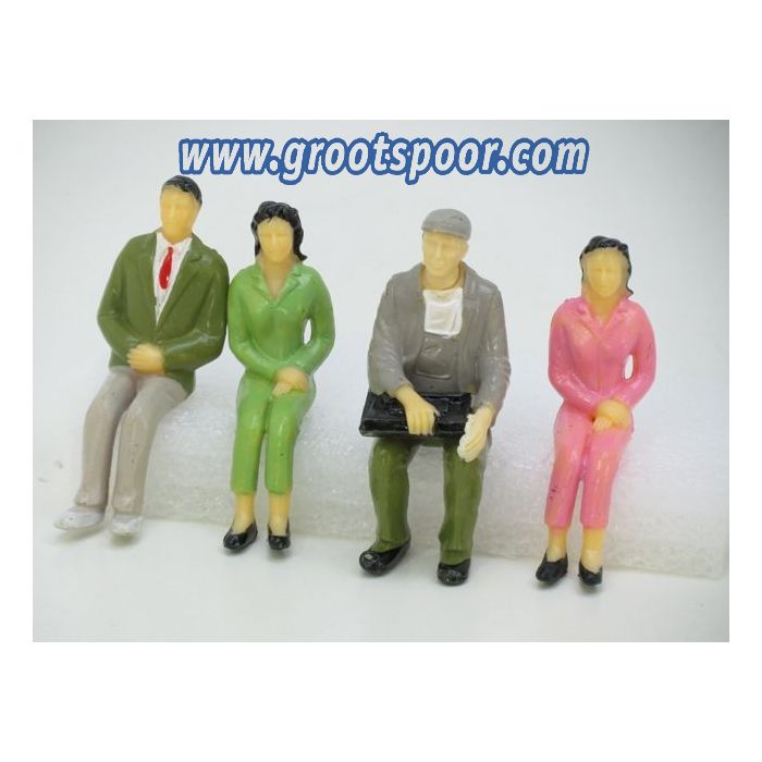 Zittende figurenset 4st 1:25 - sku: 182321458 - Nieuw - Afbeelding 6