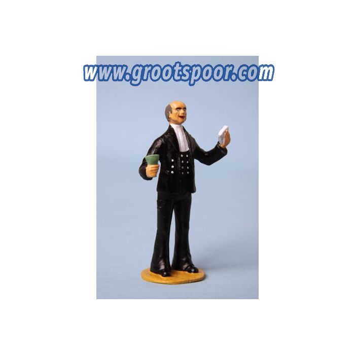 ZinnBlei Gartenbahnfiguren 20090204 Zimmermann beim Richtspruch